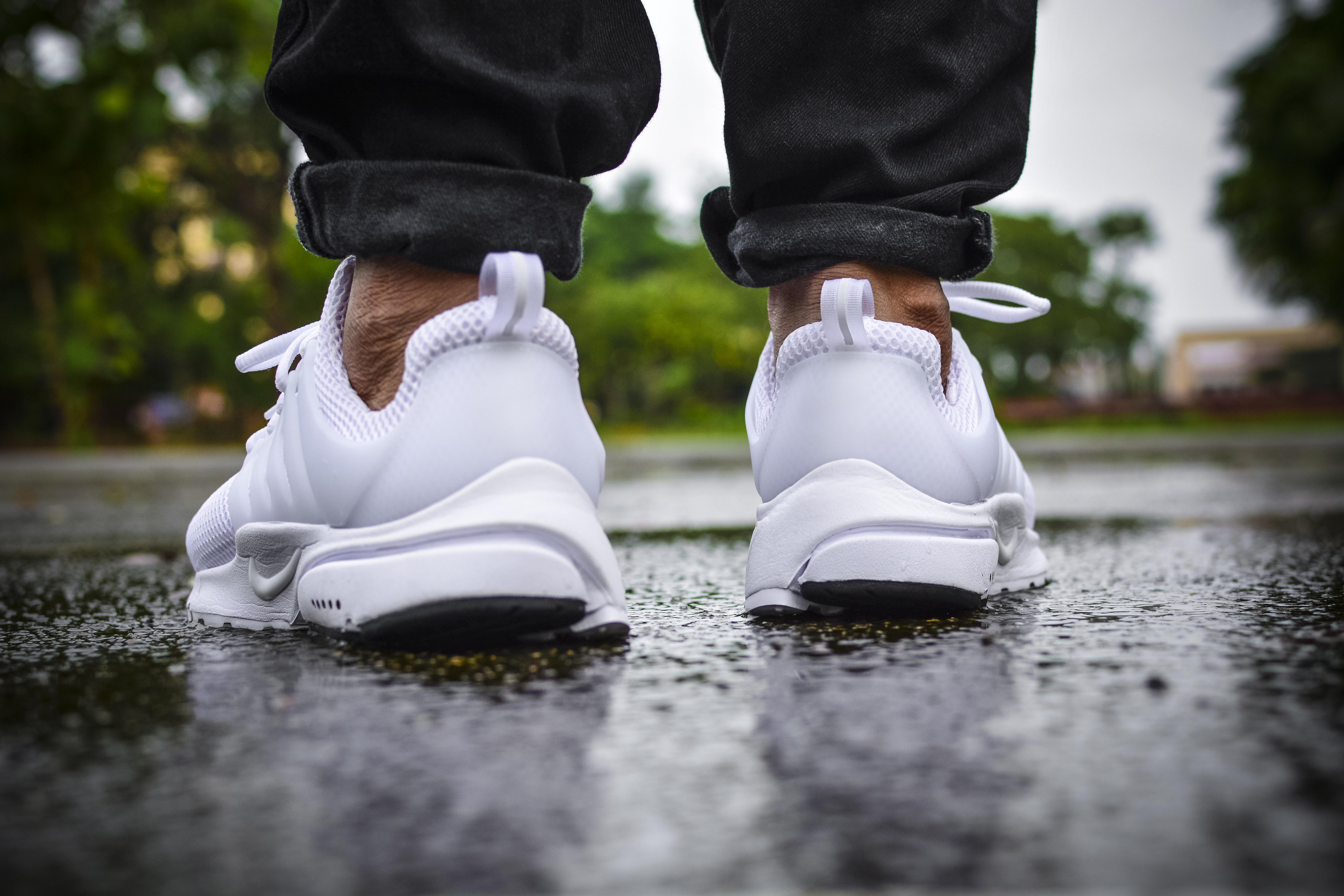 A pair of white nike air force sneakers photo – Free Clothing Image on  Unsplash