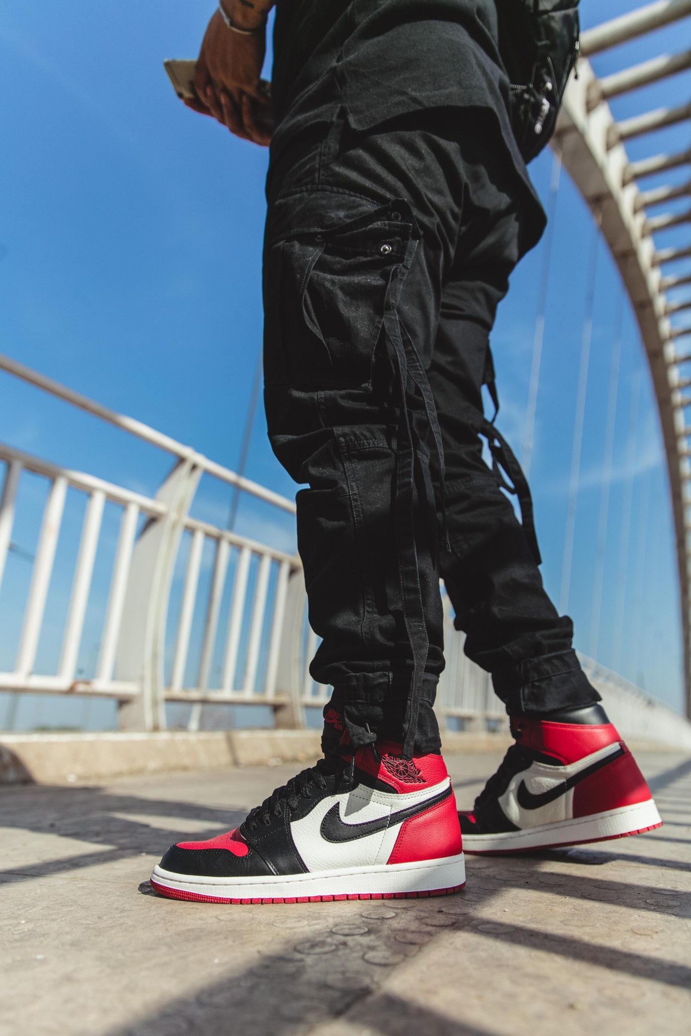 Streetwear Fit Of The Day – Air Jordan 1 Retro Bred Toe + Supreme, CDG ...