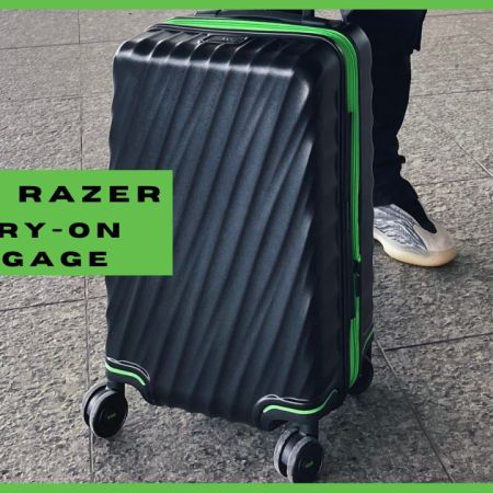 Tumi Razer Collaboration Cabin Stroller Carry On Luggage International 19
